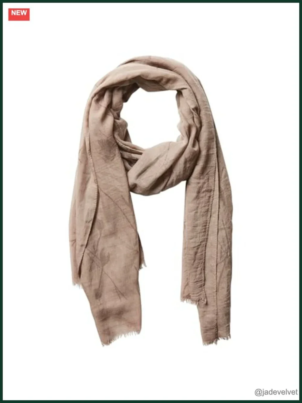 Lightweight Summer Insect Shield Scarf 100% Polyester 40x75
